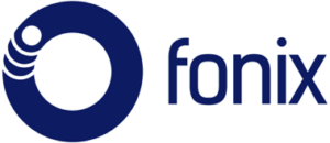 Fonix logo in blue